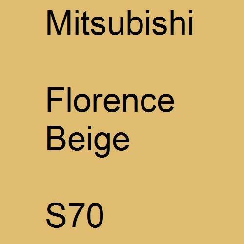 Mitsubishi, Florence Beige, S70.